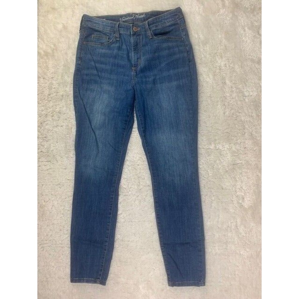 Universal Thread 8 29r Womens Jeans High Rise Skinny Stretch Med Wash